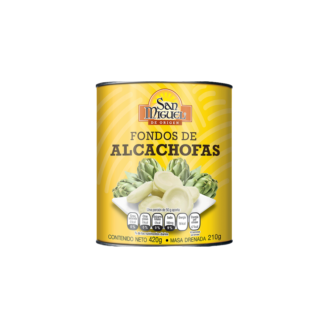 Fondos de Alcachofa San Miguel 400 gr