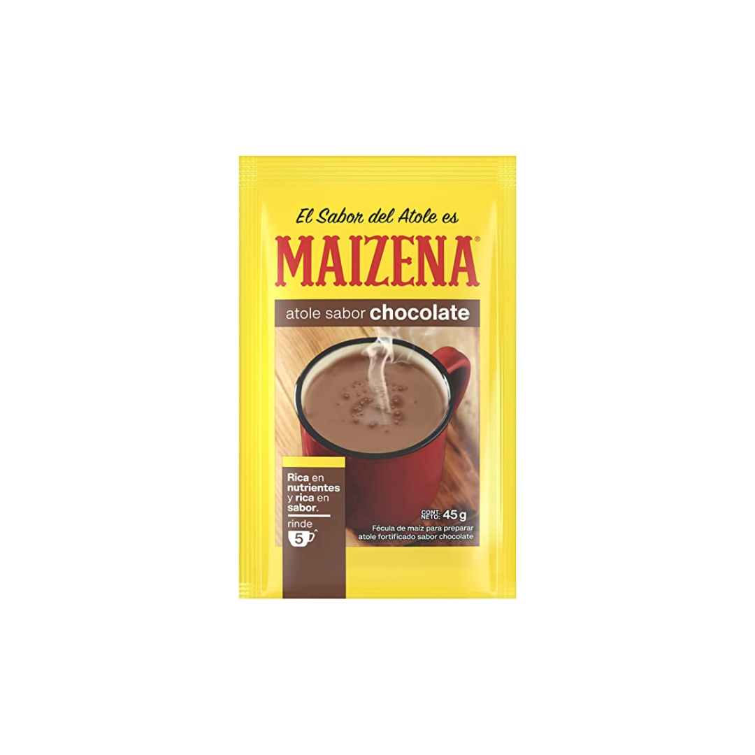 Fécula de Maíz Sabor Chocolate Maizena 24 Sobres de 45 gr