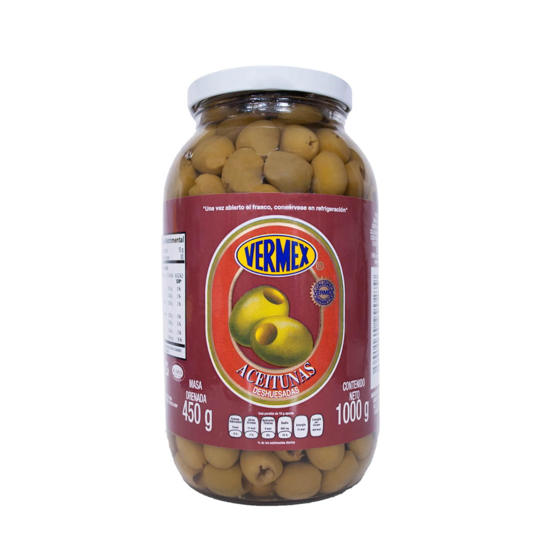 Aceitunas Sin Hueso Vermex 1 kg