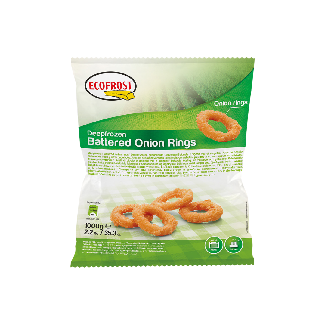 Aros de Cebolla Ecofrost 1 kg